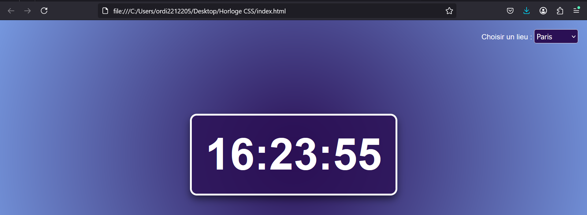 Horloge